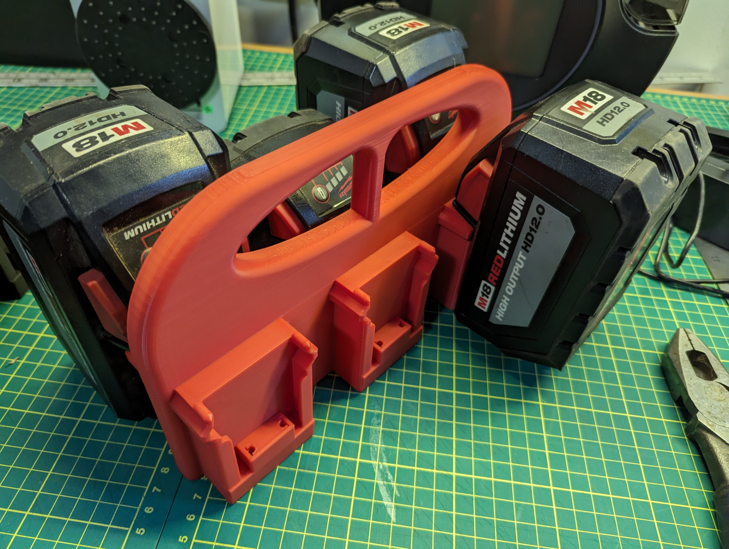 Milwaukee M18 Battery Caddy