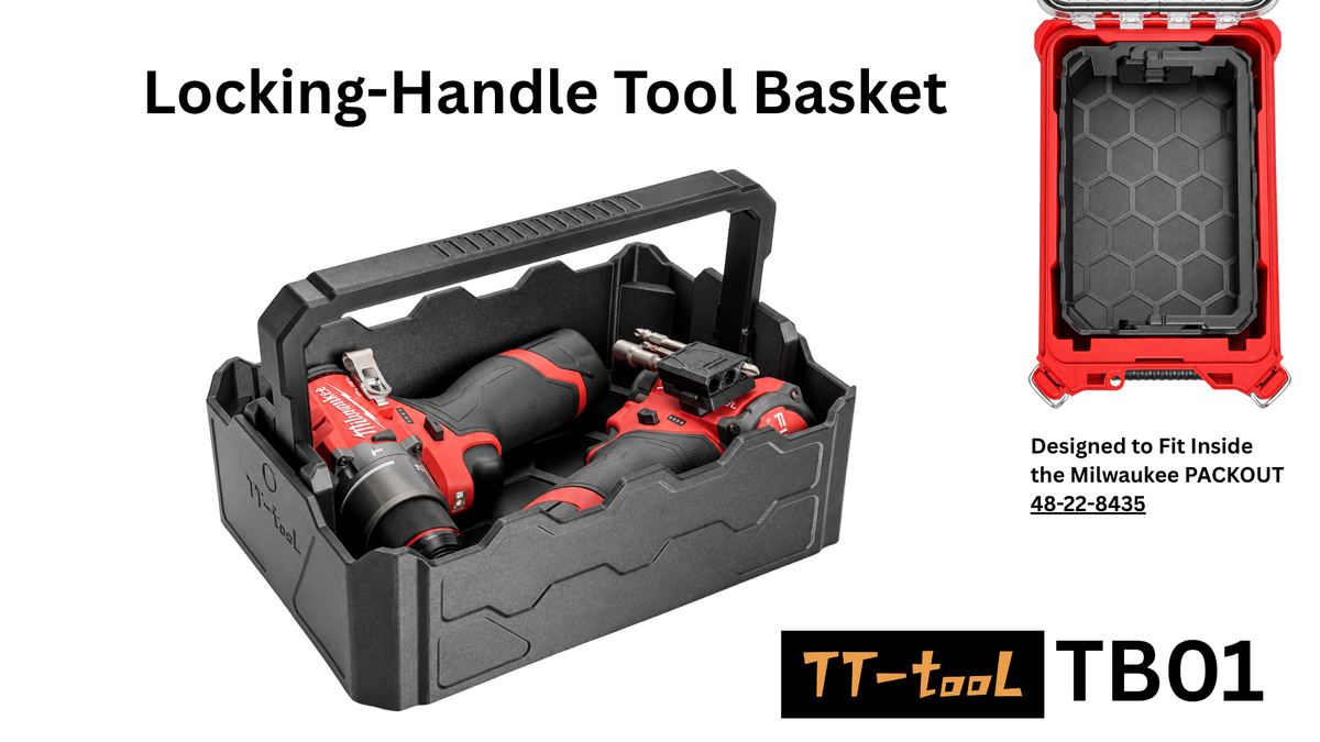Locking Handle Tool Basket