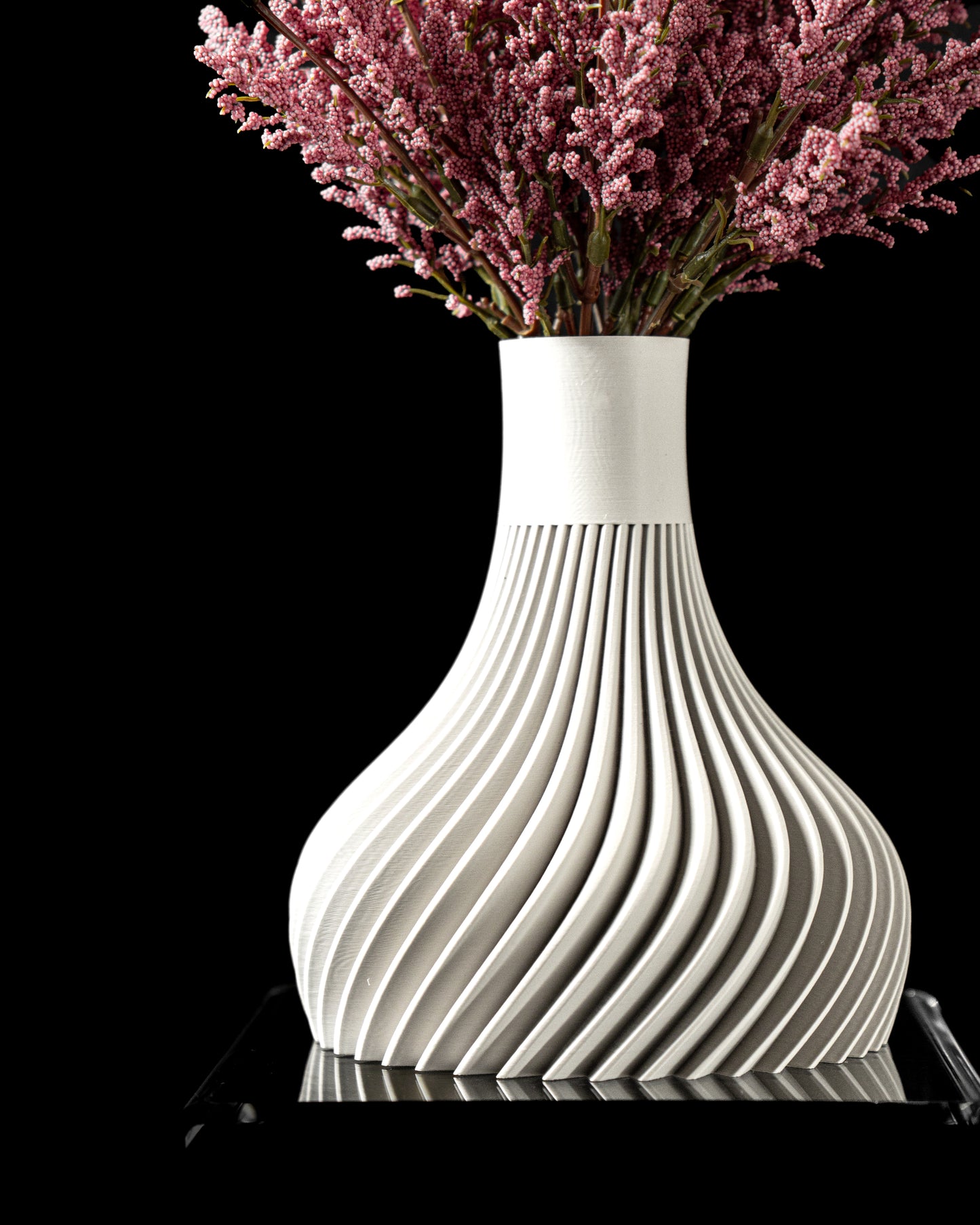 Ridged Vase