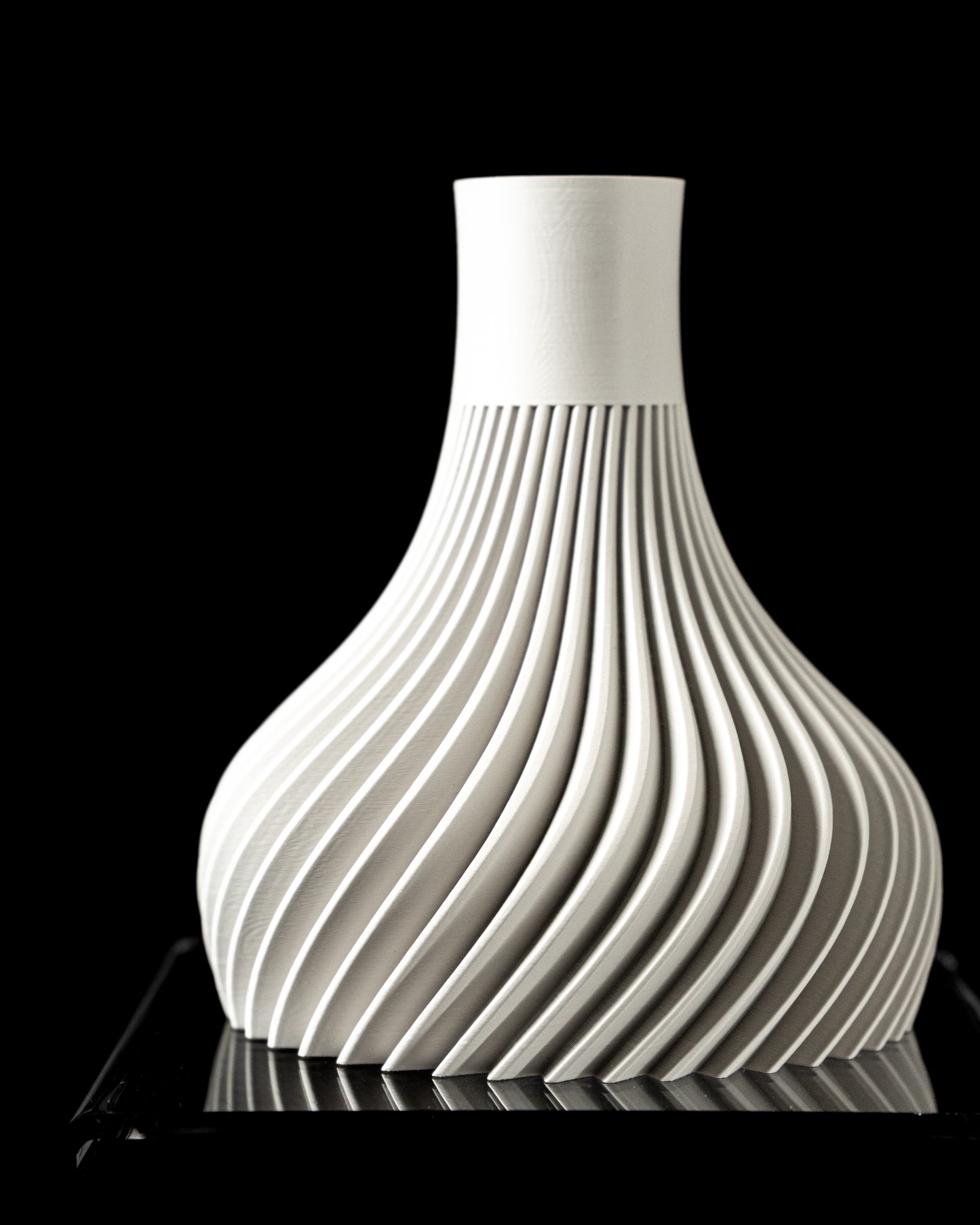 Ridged Vase