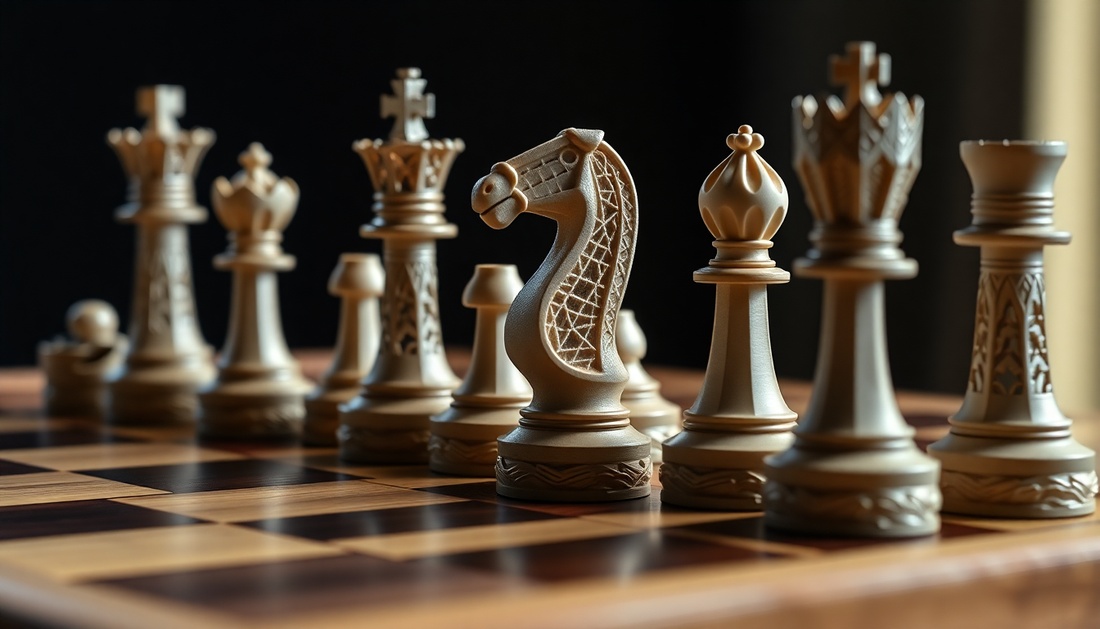 Elevating Your Chess Game: Discover the Beauty of 3D Printed Pieces