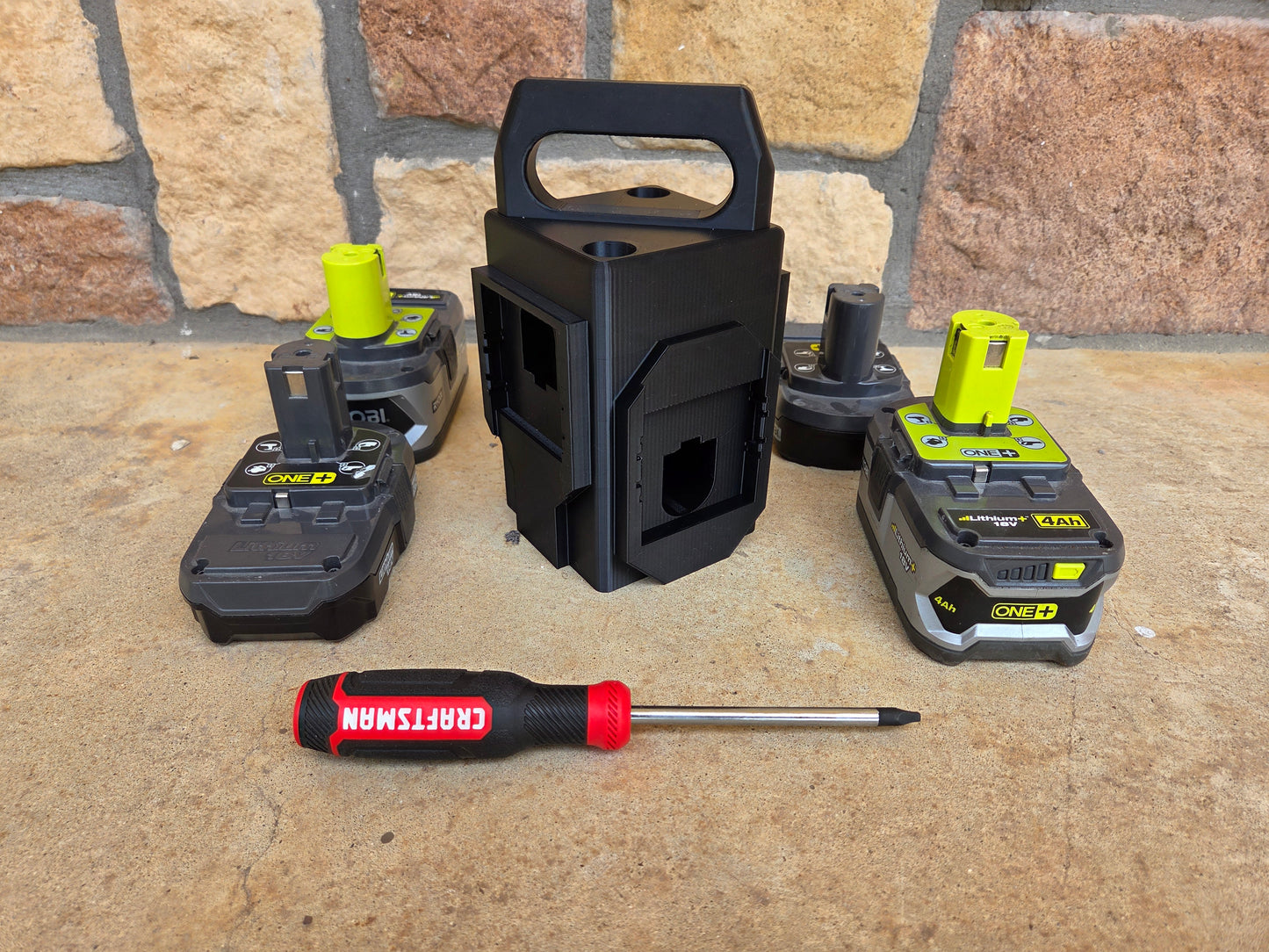 Ryobi Battery Caddy Holder