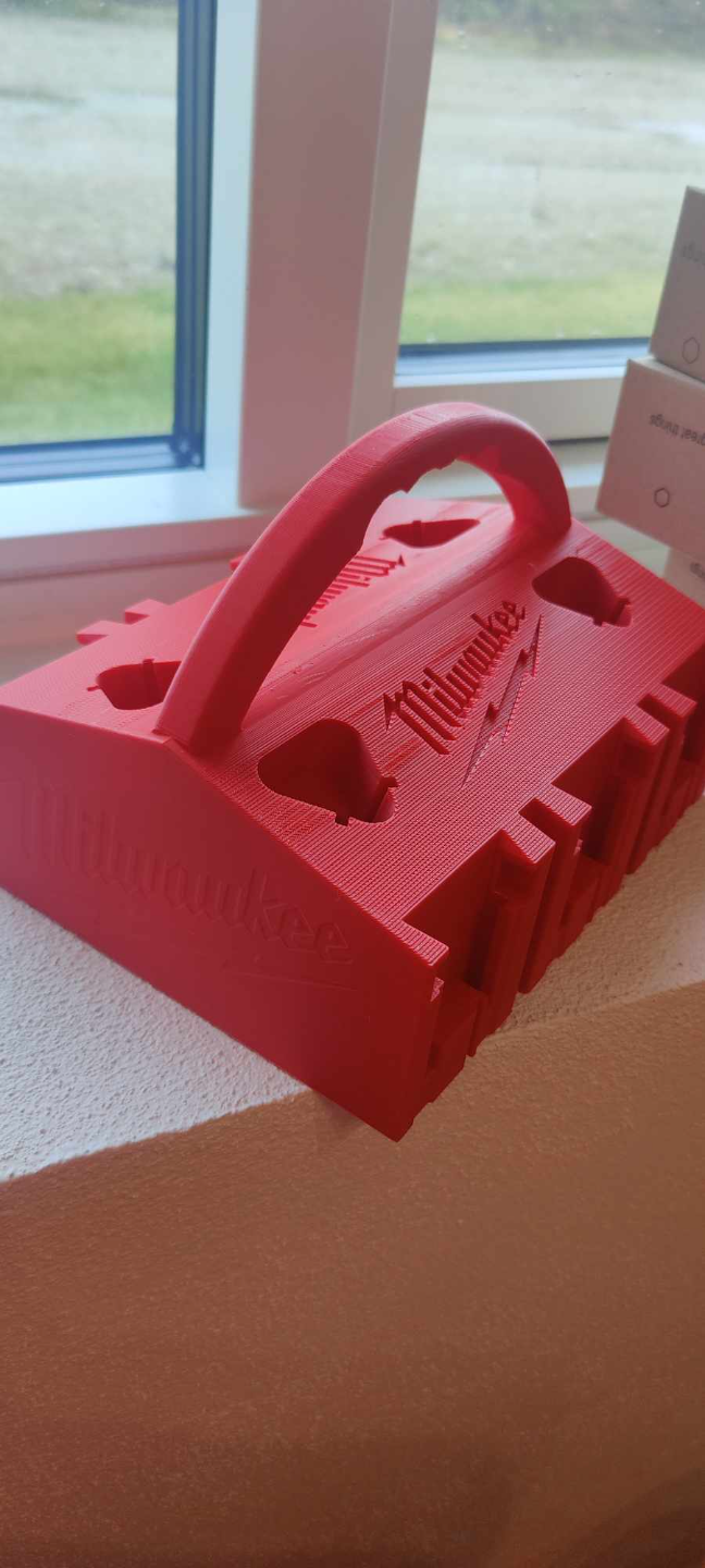 Milwaukee Battery Holder Carrier - Robust Sixpack