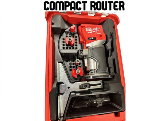 Milwaukee Compact Router Packout Insert