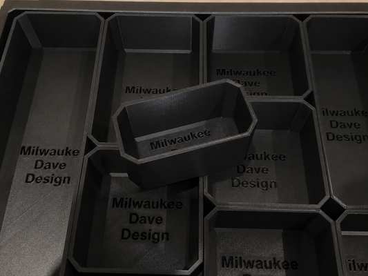 Milwaukee Packout 4 Drawer organisers extra small (4 Pack)