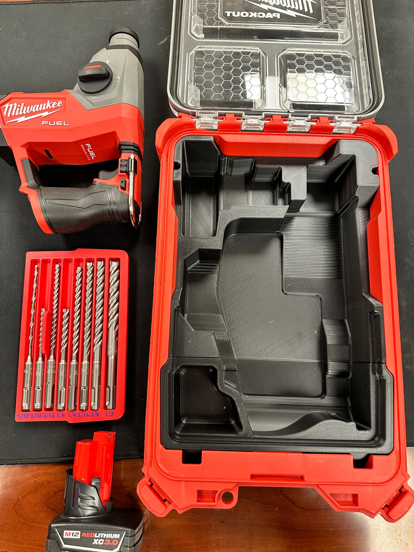 Milwaukee Packout Insert Rotary Hammer Drill  SDS