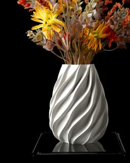 Twisted Flower Vase