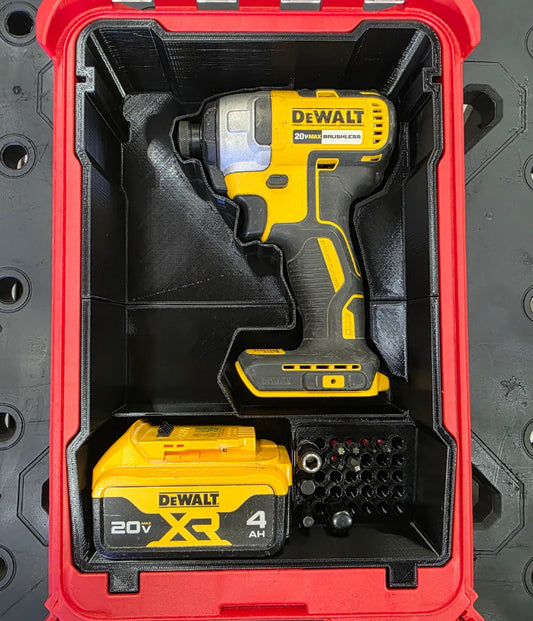 DeWalt DCF809 20V MAX ATOMIC Impact Driver Packout Insert
