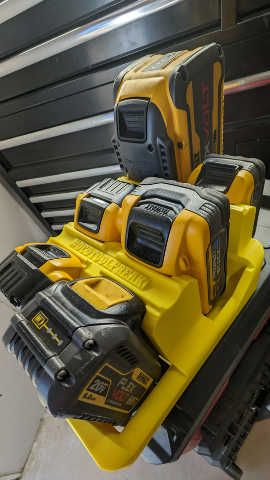 DeWalt 6x Battery Storage - Packout Ready