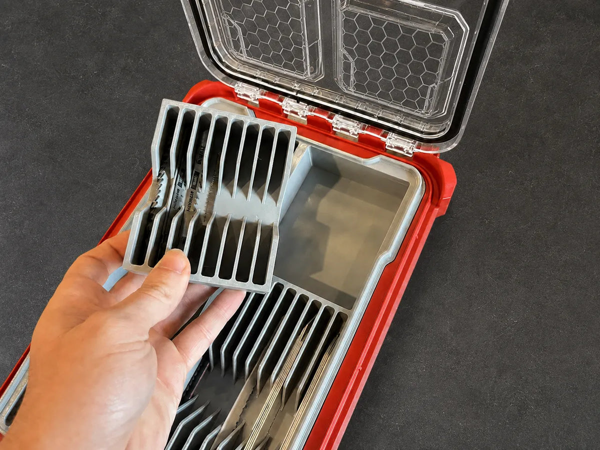 Milwaukee Packout Sawzall & Jigsaw Blade Insert Organizer