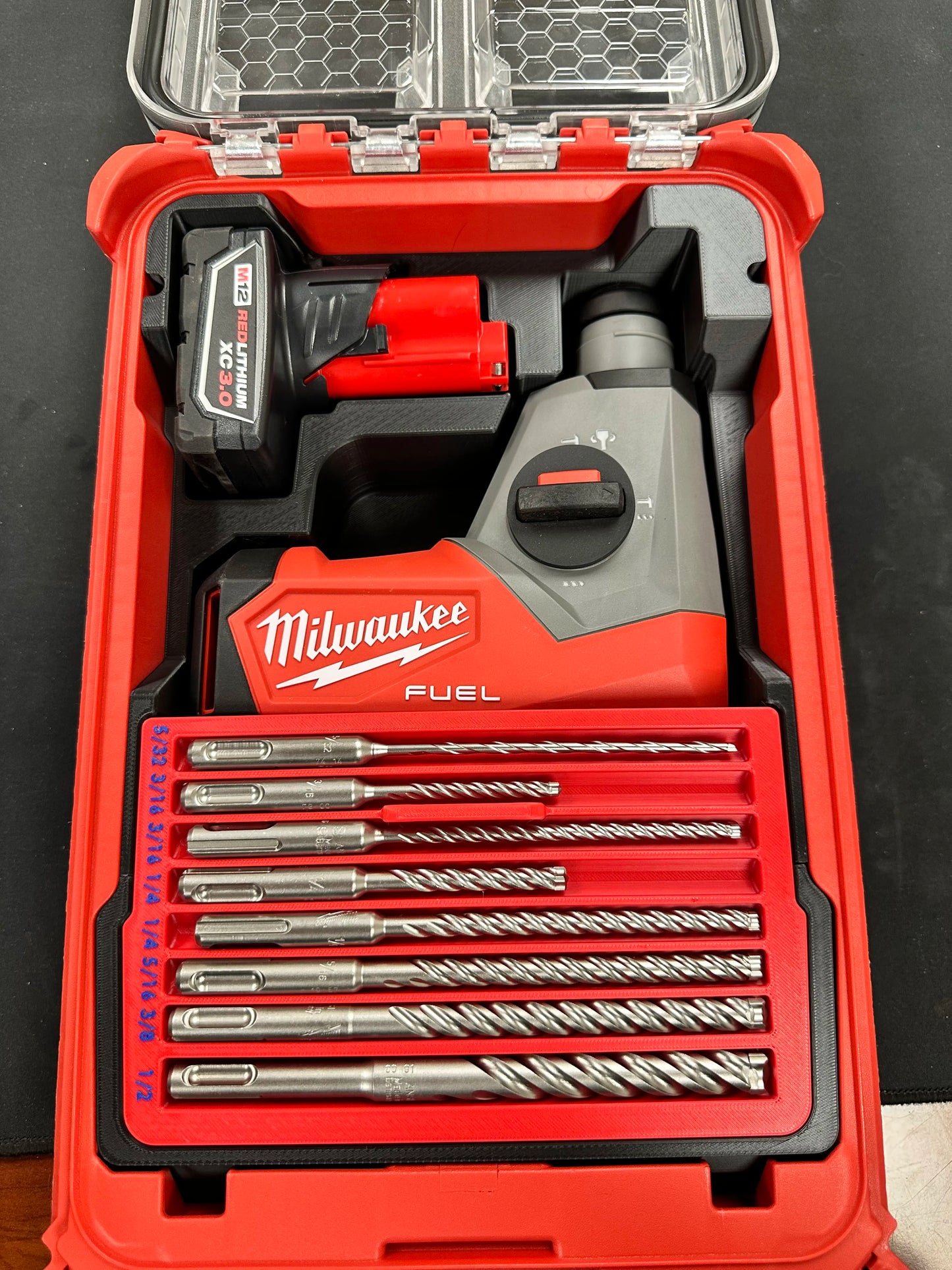 Milwaukee Packout Insert Rotary Hammer Drill  SDS