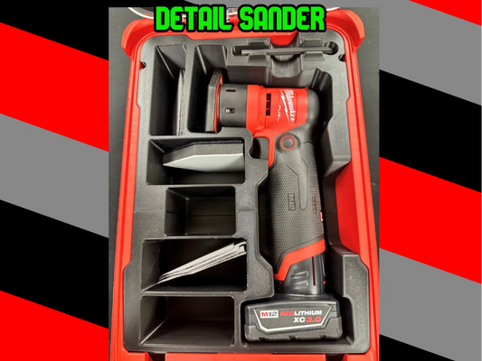 Milwaukee Packout Insert - Detail Sander