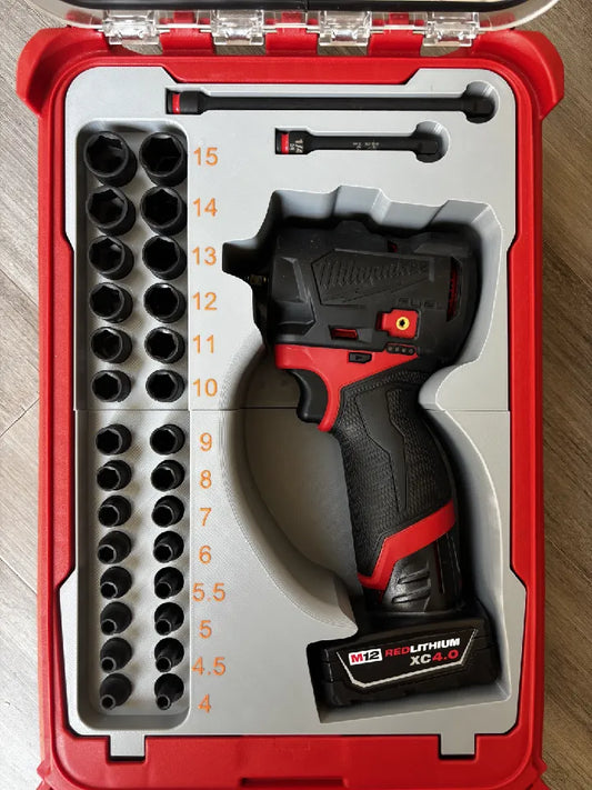 Milwaukee Quarter Inch Subcompact Packout case